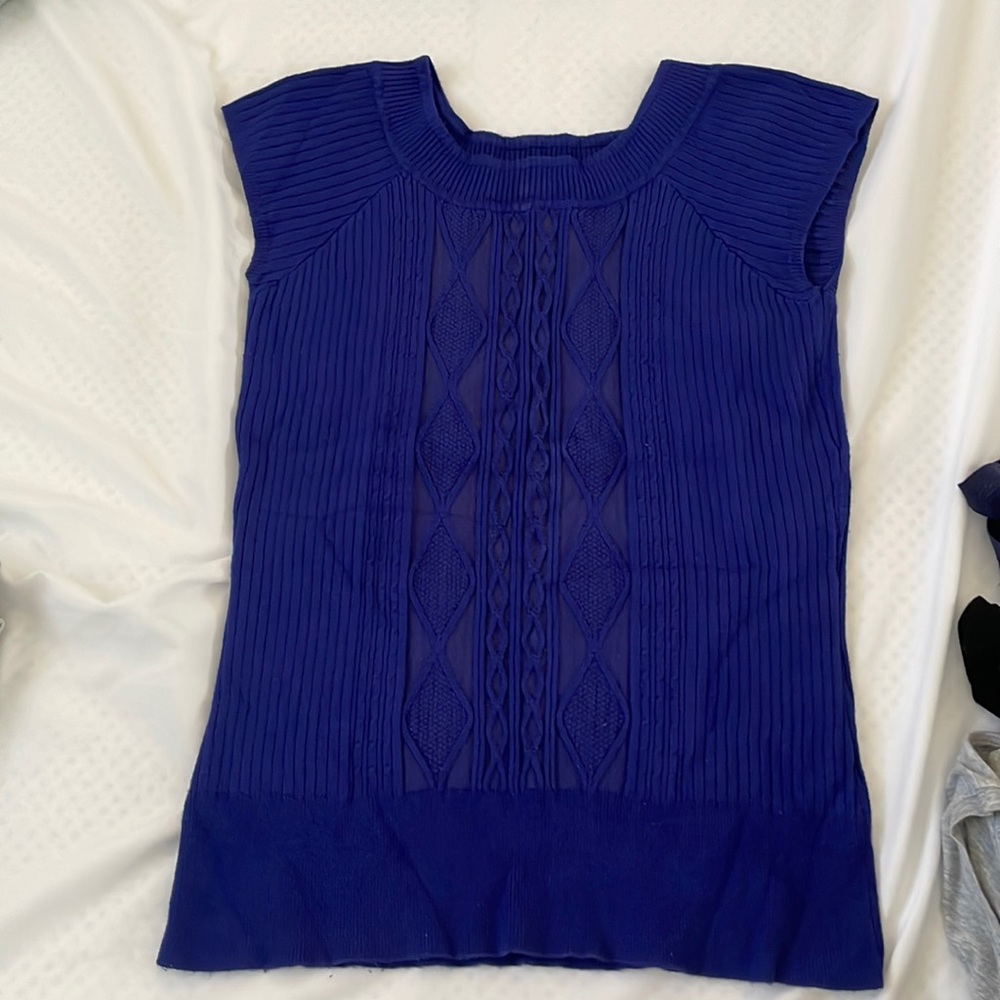 Questions by Say What? Knit top